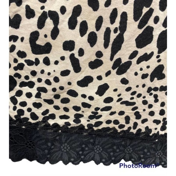 Cato Leopard Print Cami with Lace, Sz 26/28 - Picture 4 of 5